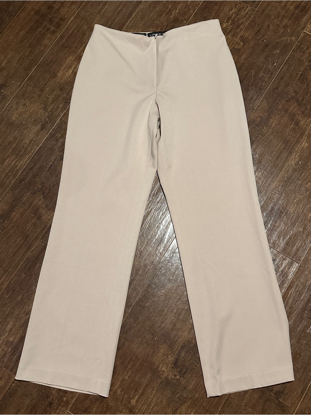 Fabrizio Gianni Comfort Career Trousers Pants Beige Women’s 8